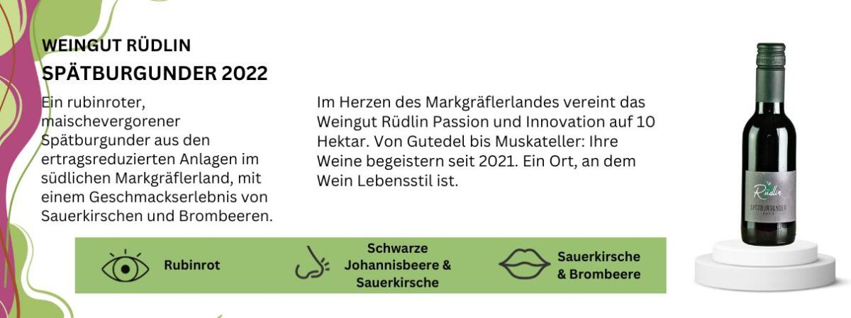 Weingut Rüdlin - Spätburgunder