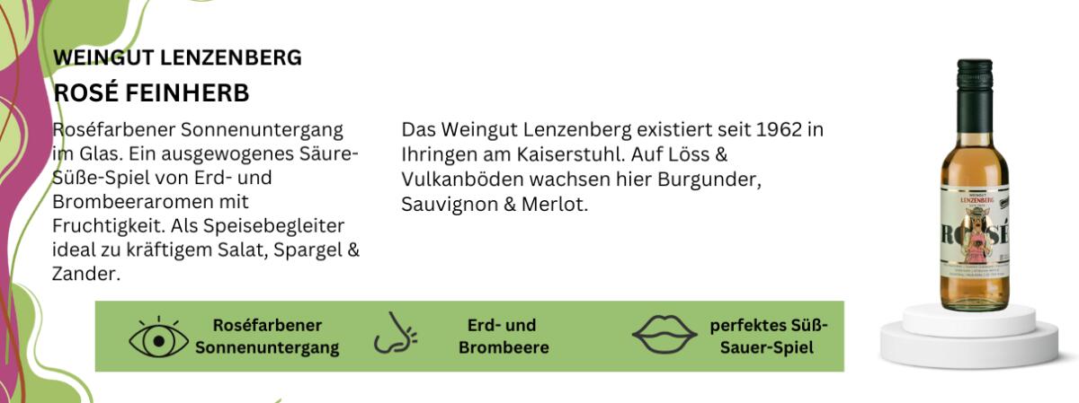 Weingut Lenzenberg - Rosé feinherb
