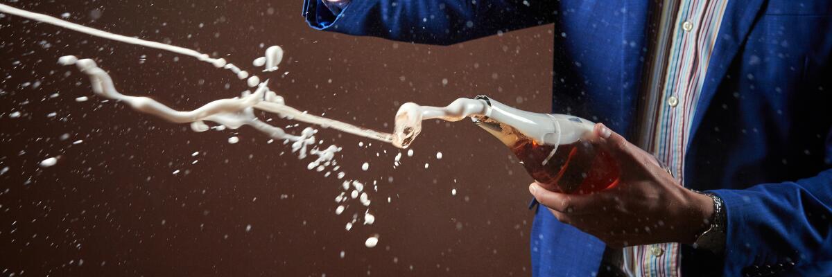 Die hohe Kunst des Säbelns