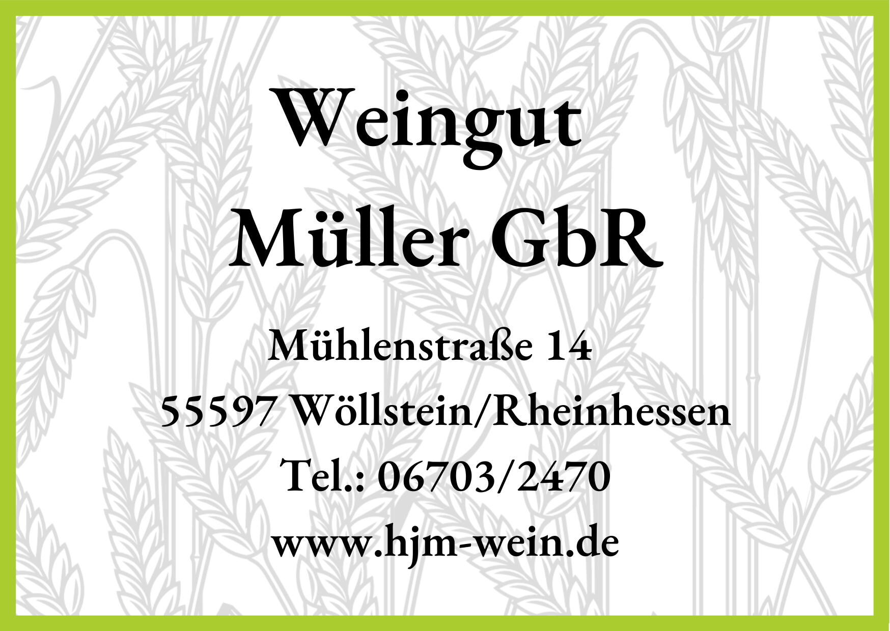 Weingut Müller GbR